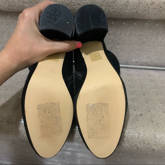 Black furry booties - Picture 2 of 10